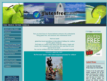 Tablet Screenshot of glutenfreetravel.com.au
